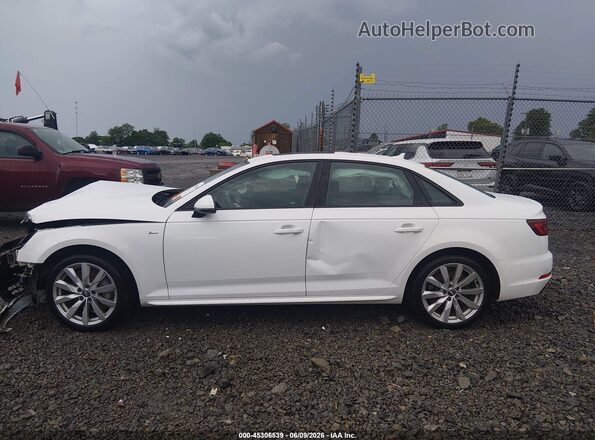 WAUDNAF41JA118327 2018 AUDI A4 White 