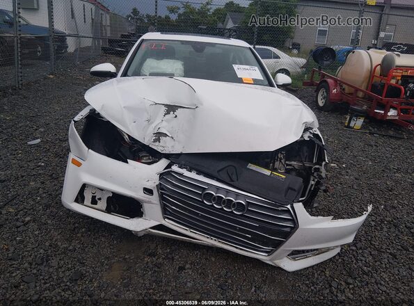 WAUDNAF41JA118327 2018 AUDI A4 White Rear interior view