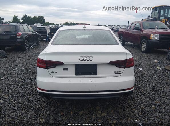 WAUDNAF41JA118327 2018 AUDI A4 White 
