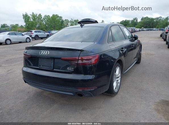 WAUDNAF44HN050771 2017 AUDI A4 Black Задня права чверть