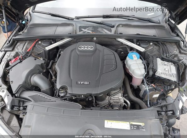 WAUDNAF44HN050771 2017 AUDI A4 Black Вид ззаду