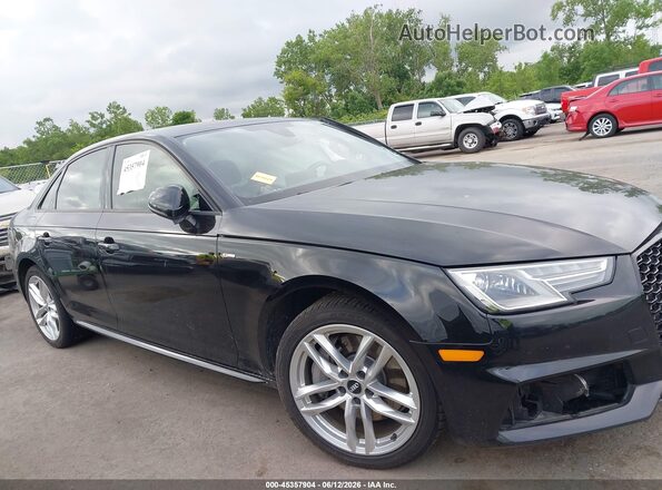WAUDNAF44HN050771 2017 AUDI A4 Black Панорамний вид салону 360°