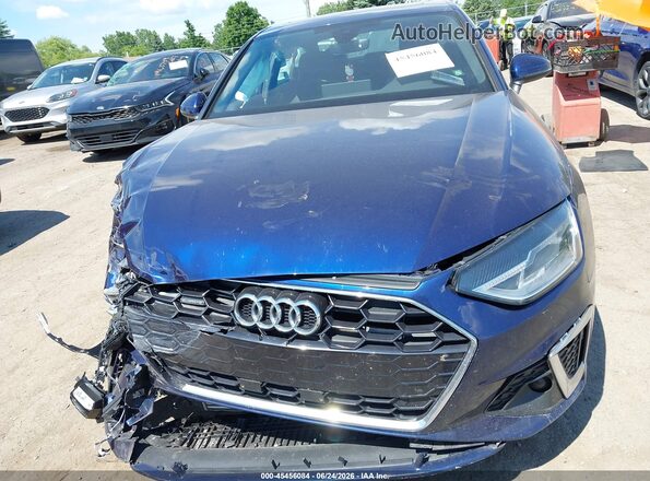 WAUDNAF44LN004558 2020 AUDI A4 Blue Widok deski rozdzielczej