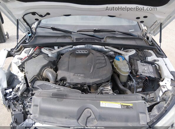WAUDNAF45HN040637 2017 AUDI A4 White Vista trasera