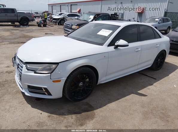 WAUDNAF45HN040637 2017 AUDI A4 White Vista tres cuartos delantera izquierda