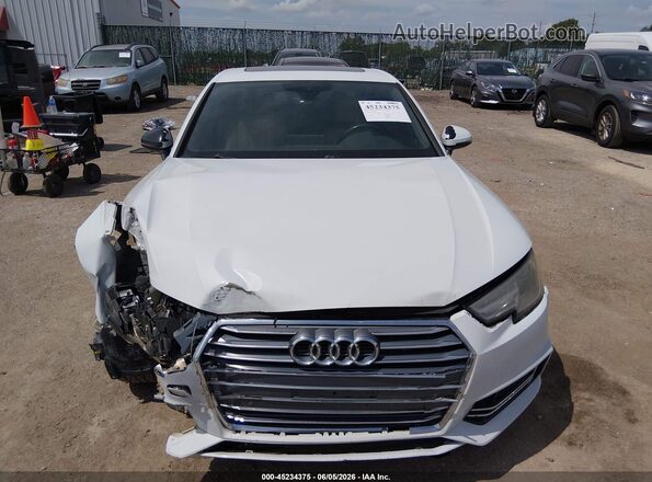 WAUDNAF45HN040637 2017 AUDI A4 White Vista interior trasera