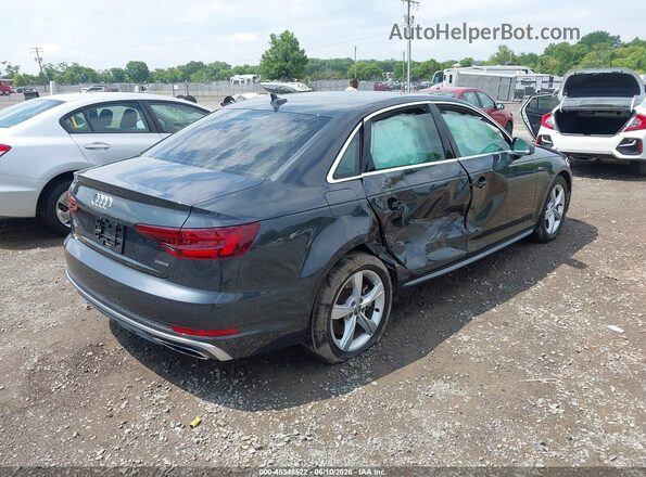 WAUDNAF45KN019357 2019 AUDI A4 Gray Задня права чверть
