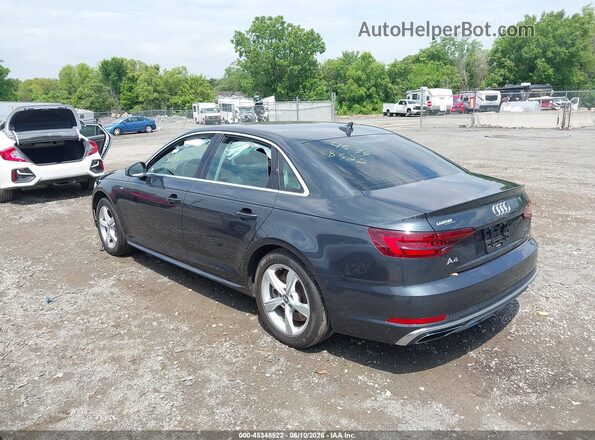 WAUDNAF45KN019357 2019 AUDI A4 Gray Задня ліва чверть