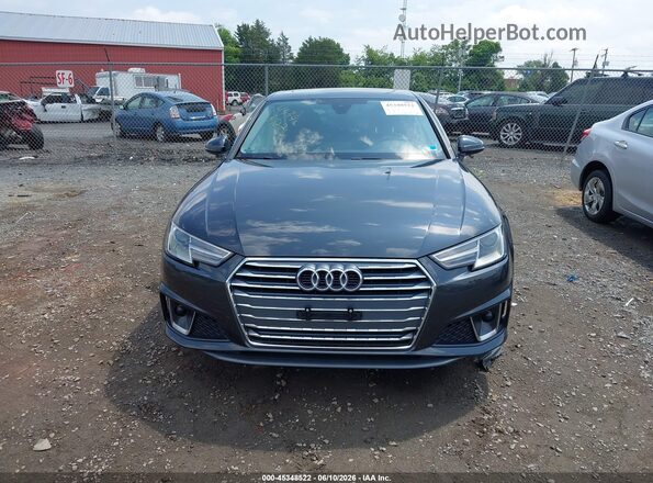 WAUDNAF45KN019357 2019 AUDI A4 Gray Вид щитка приладів