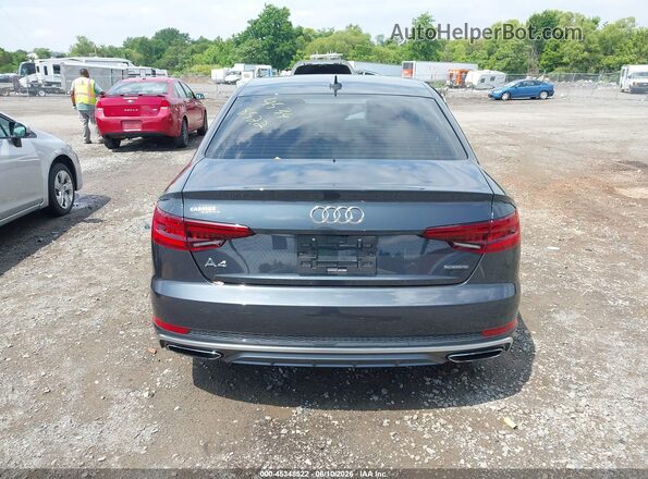 WAUDNAF45KN019357 2019 AUDI A4 Gray 