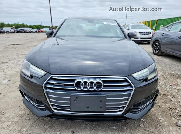 WAUDNAF47HN046830 2017 AUDI A4 Black Widok z przodu