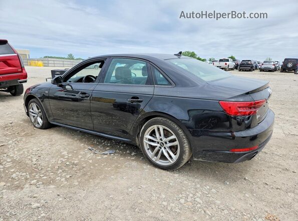 WAUDNAF47HN046830 2017 AUDI A4 Black Tył lewy