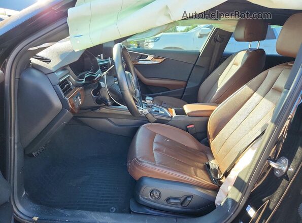 WAUDNAF47HN052319 2017 AUDI A4 Black Vista interior delantera