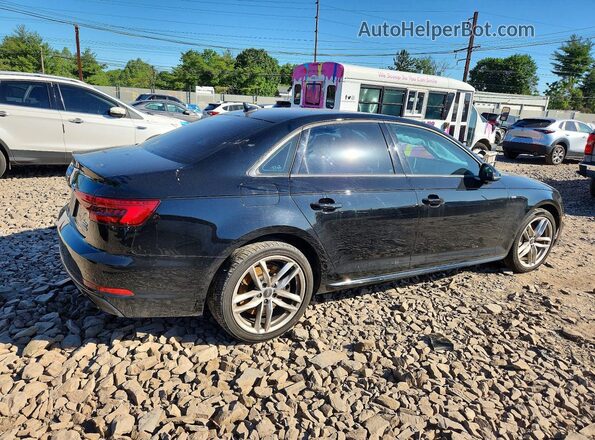 WAUDNAF47HN052319 2017 AUDI A4 Black Trasero derecho