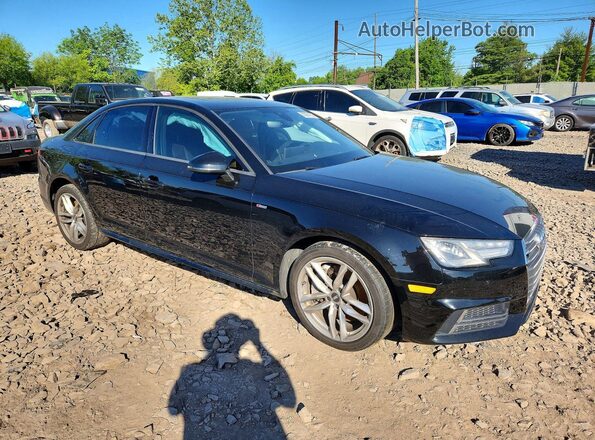 WAUDNAF47HN052319 2017 AUDI A4 Black Delantero derecho