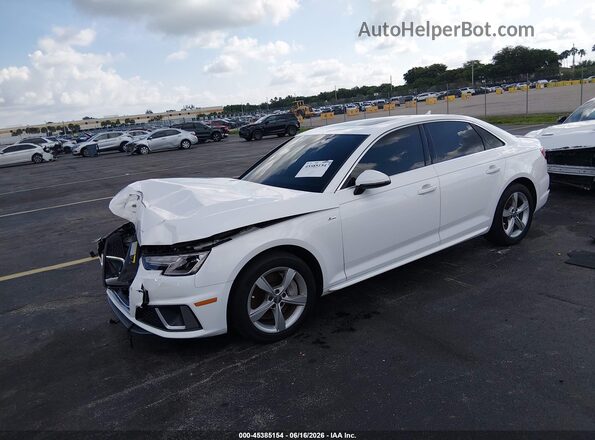 WAUDNAF47KA053663 2019 AUDI OTHER White Front left