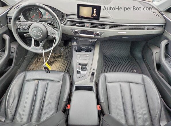 WAUDNAF47KA112694 2019 AUDI A4 Blue წინა პანელის ხედი