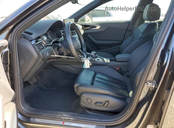 WAUDNAF47LN008121 2020 AUDI A4 Charcoal Սալոնի դիմացի տեսք