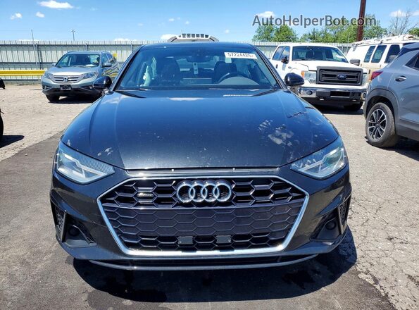 WAUDNAF49LN007195 2020 AUDI A4 Черный Вид спереди