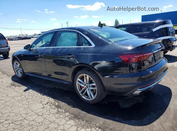 WAUDNAF49LN007195 2020 AUDI A4 Черный Задняя левая четверть