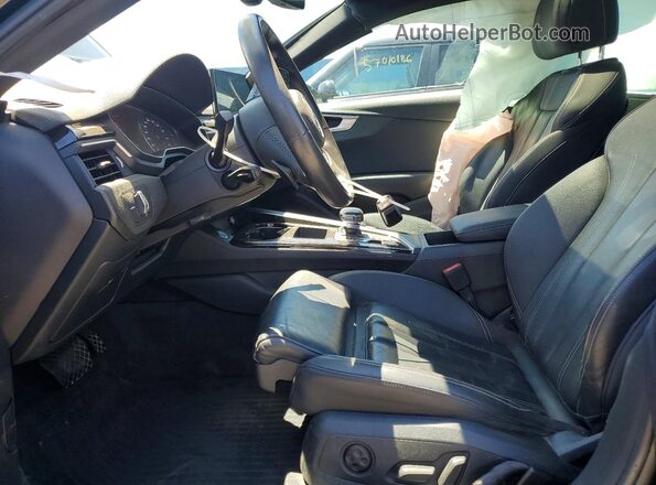 WAUDNAF49LN007195 2020 AUDI A4 Черный Вид салона спереди