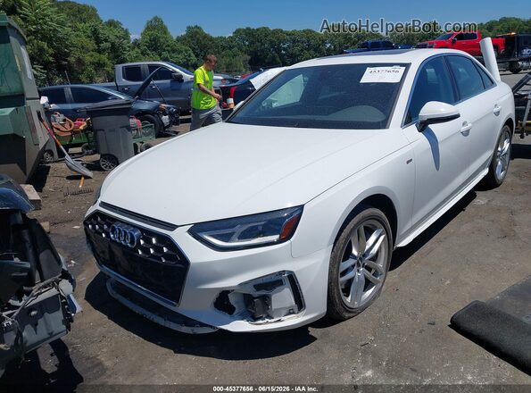 WAUDNAF4XLN006573 2020 AUDI OTHER White Передня ліва чверть