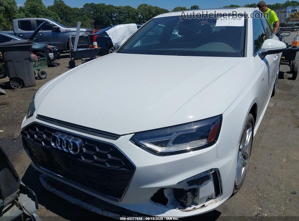 WAUDNAF4XLN006573 2020 AUDI OTHER White Вид щитка приладів