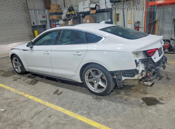 WAUDNCF53JA130225 2018 AUDI A5 White Հետևի ձախ