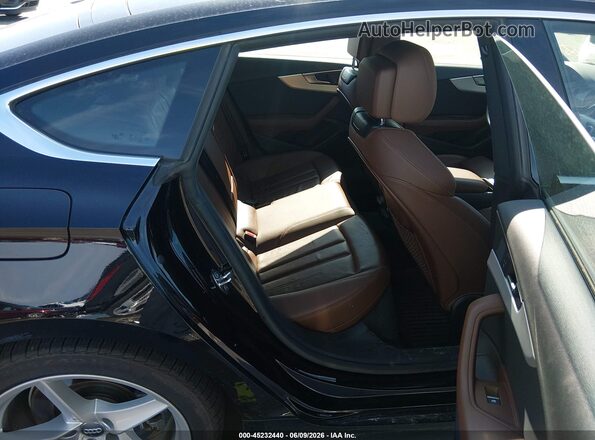 WAUDNCF54KA088195 2019 AUDI A5 Black VIN կոդի պիտակի տեսք