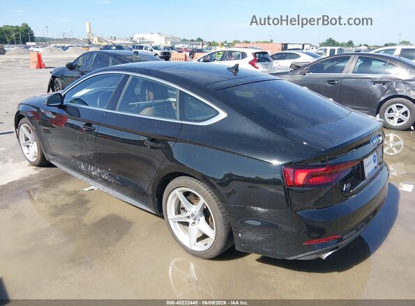 WAUDNCF54KA088195 2019 AUDI A5 Black Հետևի ձախ