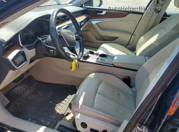WAUE3BF22NN022378 2022 AUDI A6 Blue Սալոնի դիմացի տեսք