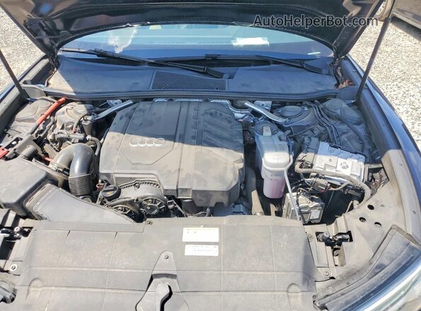 WAUE3BF22NN022378 2022 AUDI A6 Blue Սալոնի հետևի տեսք