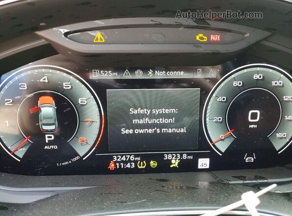 WAUE3BF23RN035713 2024 AUDI A6 Black Instrument cluster view