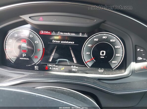 WAUE3BF25PN055166 2023 AUDI A6 Gray Widok tylnych siedzeń