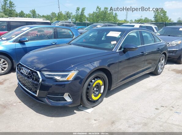 WAUE3BF28RN006756 2024 AUDI A6 Dark Blue Передняя левая четверть