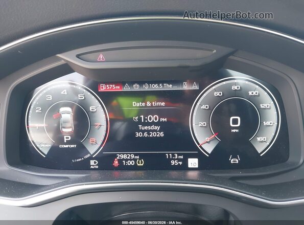 WAUE3BF28RN006756 2024 AUDI A6 Dark Blue 