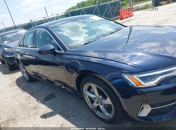 WAUE3BF28RN006756 2024 AUDI A6 Dark Blue Вид задней части салона