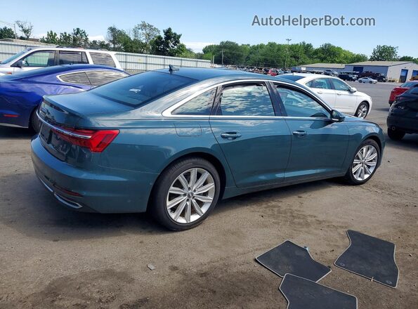 WAUE8AF20LN080384 2020 AUDI A6 Teal Trasero derecho