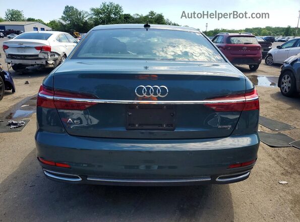 WAUE8AF20LN080384 2020 AUDI A6 Teal Vista trasera