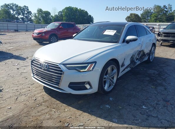 WAUE8AF27KN127974 2019 AUDI A6 White Przód lewy