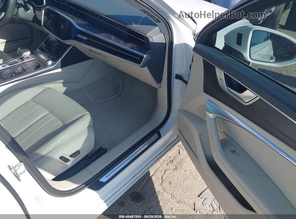 WAUE8AF27KN127974 2019 AUDI A6 White Widok wnętrza z przodu