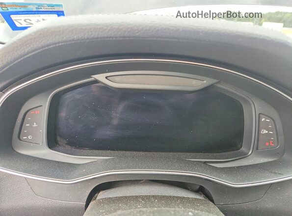 WAUE8AF28KN120791 2019 AUDI A6 Black ხელსაწყოთა პანელის ხედი