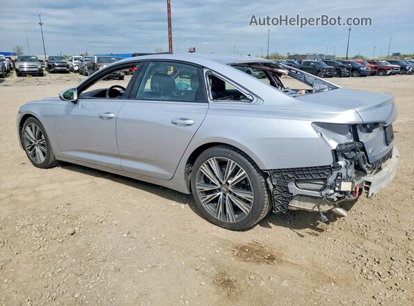 WAUE8AF28LN062571 2020 AUDI A6 Silver Trasero izquierdo