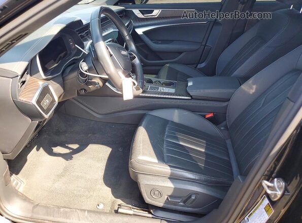 WAUE8AF28LN079631 2020 AUDI A6 Black Սալոնի դիմացի տեսք