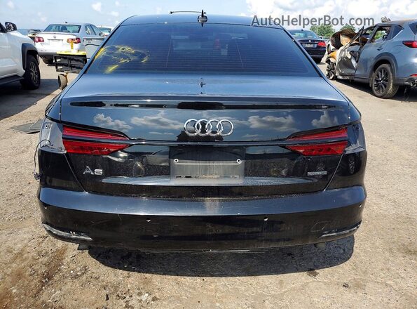 WAUE8AF28LN079631 2020 AUDI A6 Black Հետևի տեսք
