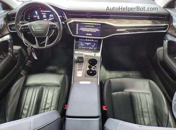WAUE8AF2XLN059722 2020 AUDI A6 White Widok deski rozdzielczej