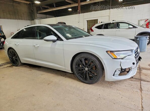 WAUE8AF2XLN059722 2020 AUDI A6 White Przód prawy