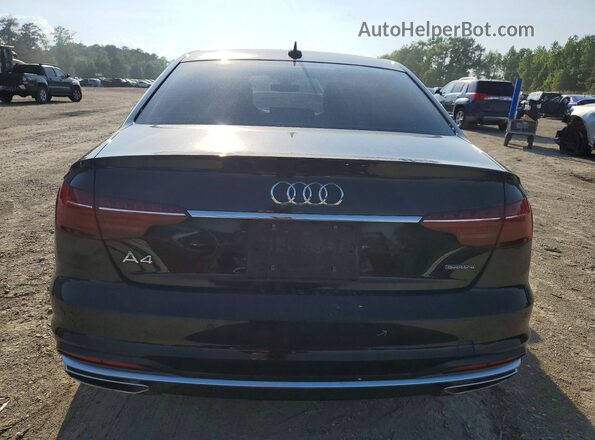 WAUEAAF40MA019454 2021 AUDI A4 Black Вид ззаду