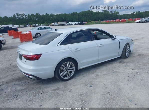 WAUEAAF40NN008576 2022 AUDI A4 White Rear right
