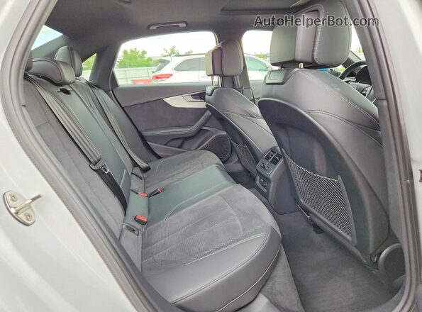 WAUEAAF40PA015800 2023 AUDI A4 White Vista de los asientos traseros